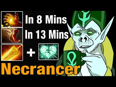 MidOne 9112 MMR Plays Necrophos With Radiance - Dota 2
