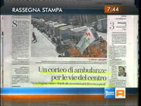 ANPAS - Rai 3 Tgr Buongiorno Regione 04/10/12 - MANIFESTAZIONE REGIONALE ANPAS