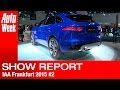 IAA Frankfurt 2015 report #2 - Jaguar, Mansory, Alfa Romeo, Citroën, Peugeot  - English subtitled