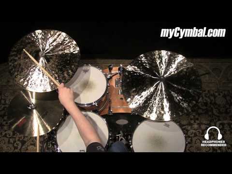 Демонстрация звучания Paiste Twenty Masters Dark 20" Ride