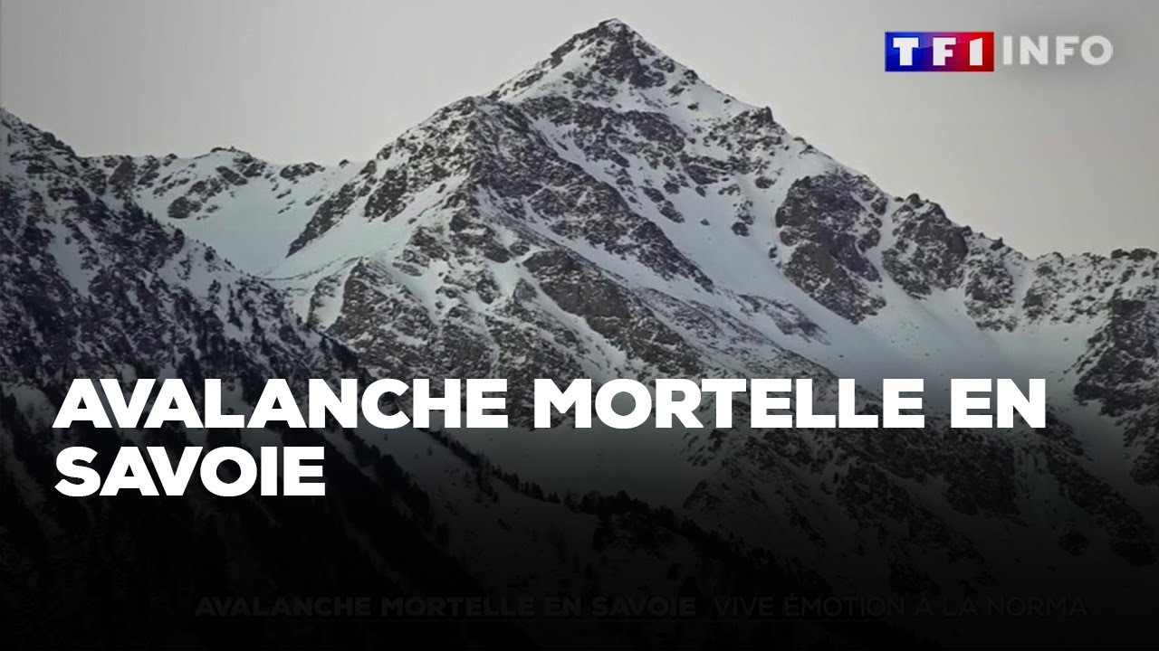 Avalanche mortelle en Savoie : vive émotion à la Norma｜TF1 INFO