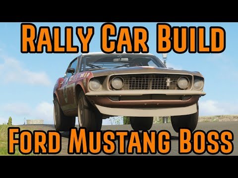 Forza Horizon 4 - Rally Car Build - Ford Mustang Boss