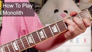 'Monolith' T. Rex Guitar Lesson