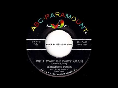 Bernadette Peters - We'll Start The Party Again [ABC-Paramount] 1965 Northern Soul 45 Video