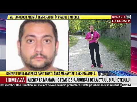 Ginerele unui important om de afaceri, găsit mort lângă schitul călugarilor din Lainici