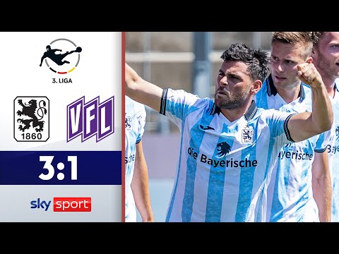 Volland trifft - 1860 siegt! | TSV 1860 München - VfL Osnabrück | Highlights - 3. Liga 2025/26