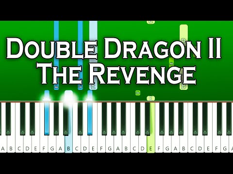 Double Dragon II - The Revenge (NES) Music (Piano Tutorial)