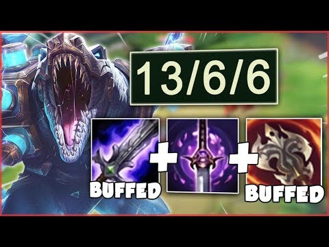 Did Riot go too far?... These BUFFED Items make Full AD Renekton 100% Unfair! League of Legends