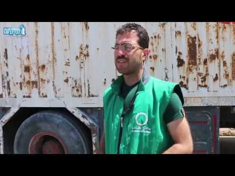 حملة توزيع سلل إغاثية في رمضان من برنامج بالأخضر في المناطق المحررة