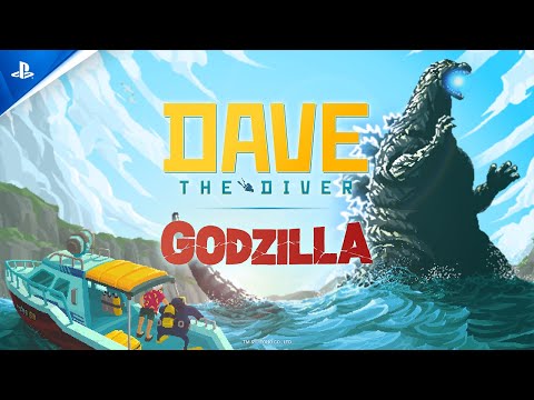 Dave the Diver - Godzilla Content Pack Launch Trailer | PS5 & PS4 Games