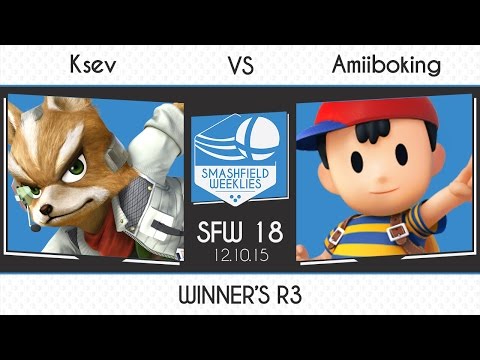 SFW #18: Ksev (Fox) vs AmiiboKing (Ness)