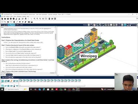 9.3.4 Packet Tracer - Data Center Exploration - Physical Mode