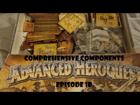 Comprehensive Components Ep1b - Advanced Heroquest detailed contents summary