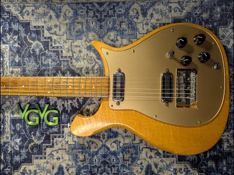 Rickenbacker 450 1961 - Maple-Glo w/OHSC - Demo Video! image 7