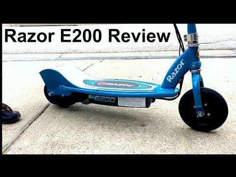 Razor E200 Electric Scooter Review 2019 - Should You Buy One?  Is it Safe?