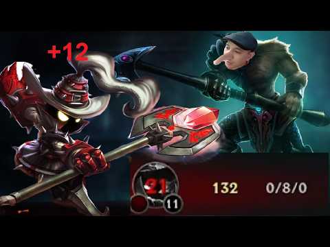 Veigar Top Thinking He Can Out Stack Nasus