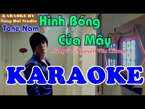 KARAOKE | Hình Bóng Của Mây - Khánh Phương | Beat phối không bè TONE NAM ( Tone Gm )
