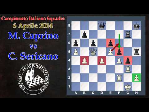 CIS 2014 - Caprino vs Sericano - Una Maratona sulla Scacchiera - Scacchi LIVE