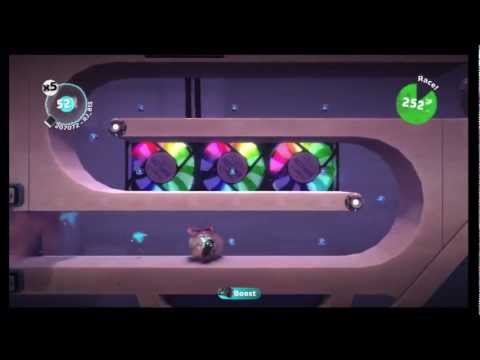 LittleBIGPlanet 2 (720p HD) Walkthrough Part 62 - On Burrowed Time - Score Challenge