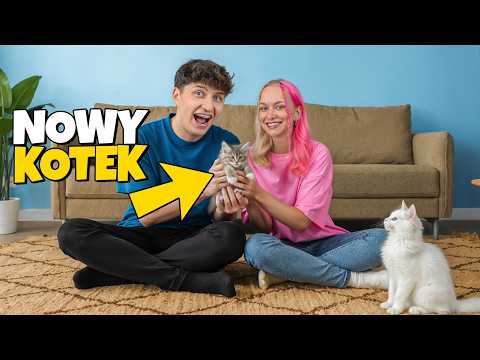 Kinga i Czajnik Adoptowali Nowego Kota! 🐱