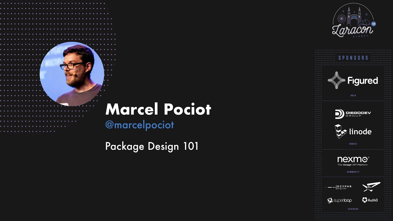 Marcel Pociot - Package design 101