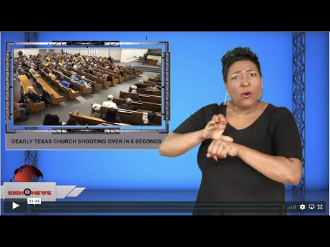 Deadly Texas church shooting over in 6 seconds (ASL - 12.30.19)