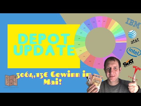 Depotupdate Mai 2023 - 3064,13€ Gewinn!