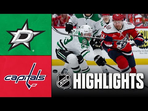 Stars vs. Capitals | NHL Highlights | January 07, 2026