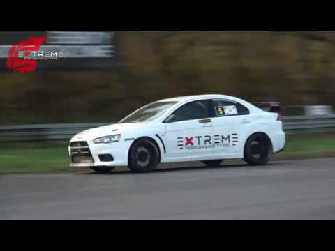 Grzegorz Waszkowski  - Mitsubishi Lancer EVO X - SuperOES 10 Runda  Tor Kielce 26-10-2019