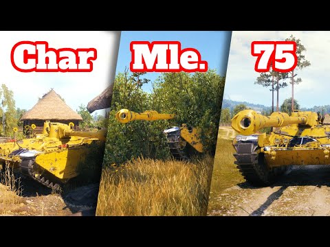 Char Mle. 75: How to Be A Spotter - World of Tanks