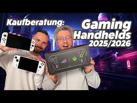 Switch 2, Steam Deck & ROG Ally X: Gaming handhelds compared