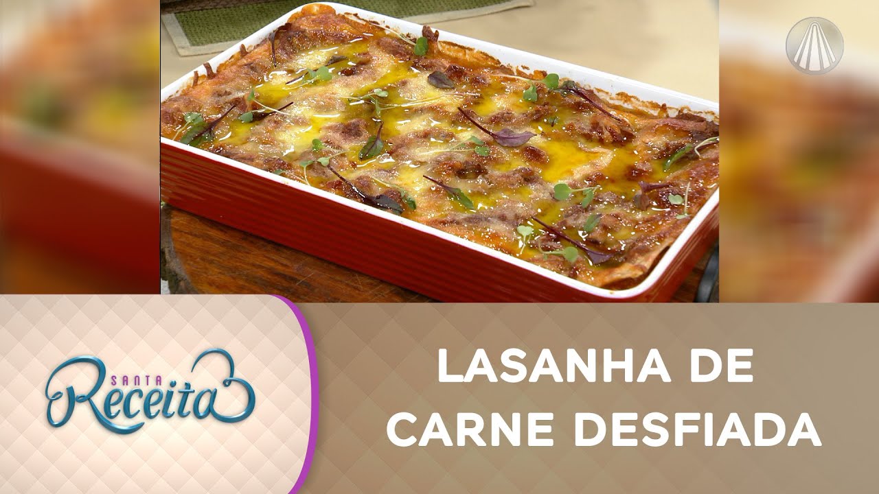 Lasanha de carne desfiada: receita de restaurante italiano na sua mesa