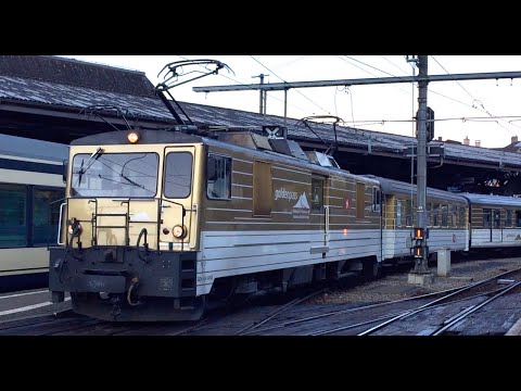 Switzerland - The Golden Pass Line At Montreux