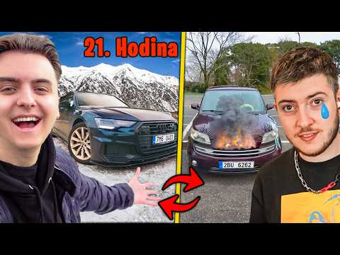 Vyměnil jsem si Auto s YouTuberem na 24 Hodin! (snad mě nezabije)