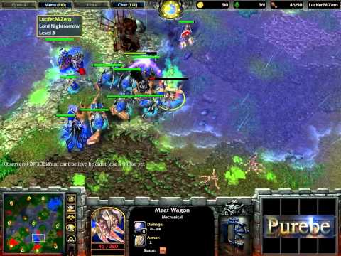 The War Cast - Lucifer (UD) vs Kenshin (HU) - G1 - WC3 #51