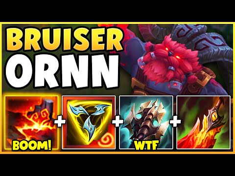 STOP BUILDING ORNN WRONG! HE'S A TOP LANE BRUISER NOW (WHAT IS THIS DAMAGE?!)