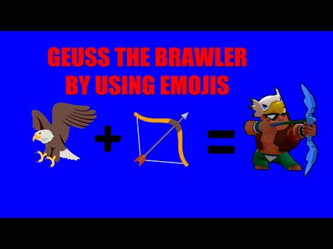 Guess the brawler quiz | emoji edition
