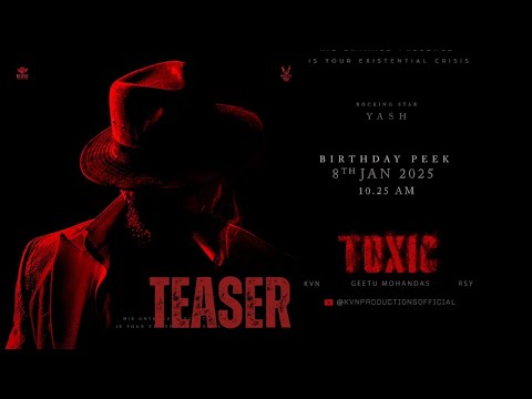 Yash Unveils First Look of 'Toxic' on His Birthday: A Retro Mafia Drama for the Ages