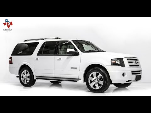 2007 Ford Expedition EL Limited AdvanceTrac RSC 7-Passenger Loaded Luxury SUV - 5.4L V8 - For Sale