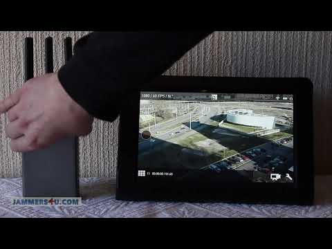 Wireless camera jammer