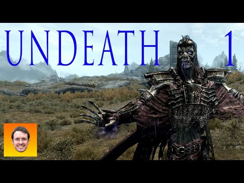 BECOME a LICH! UNDEATH skryim mod WALKTHROUGH. PART 1.