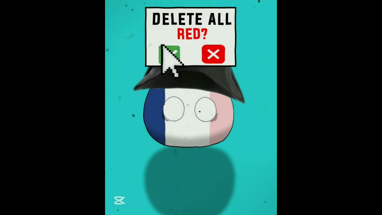 removeing red from flag #countryballs