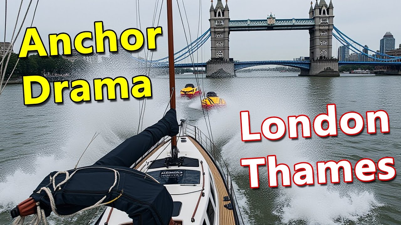 Anchoring in London Thames Didn't Go Well