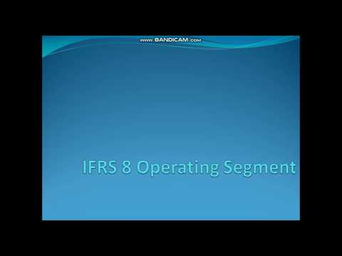 IFRS 8 Operating Segments