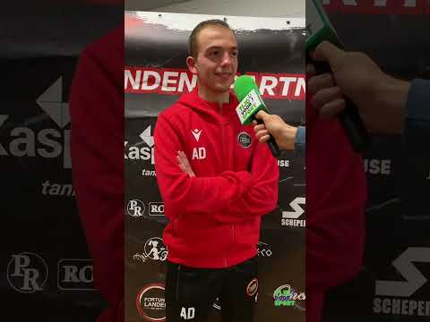 Arjen Dekens en zijn team ZVC Fortuna Landen verloren vandaag met 1-9