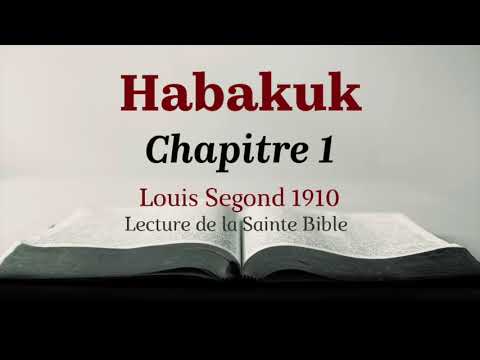 LIVRE 35,  HABACUC #Bible Louis Segond 1910 # Lecture de tous les chapitres