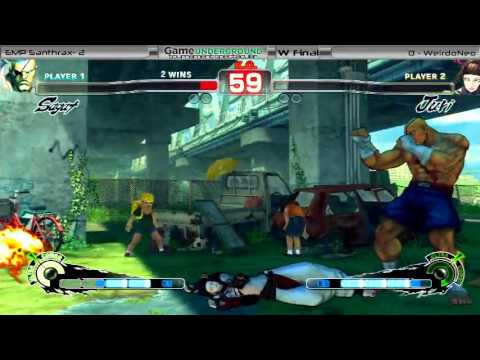 GUTS SF4 Top8 WF EMP Santhrax VS WeirdoNeo