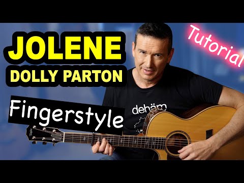 JOLENE (Dolly Parton) | FINGERSTYLE Guitar Tutorial - German