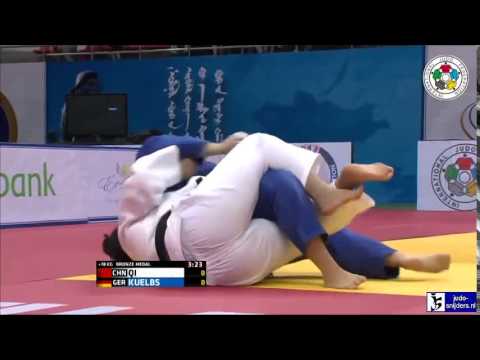 Judo 2014 Grand Prix Ulaanbaatar: Qi (CHN) - Kuelbs (GER) [+78kg] bronze