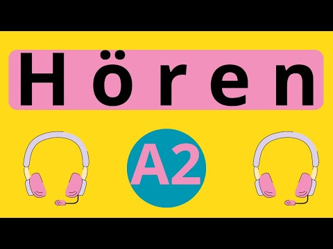 Hören A2 Goethe Zertifikat Mit Lösungen und Transkriptionen